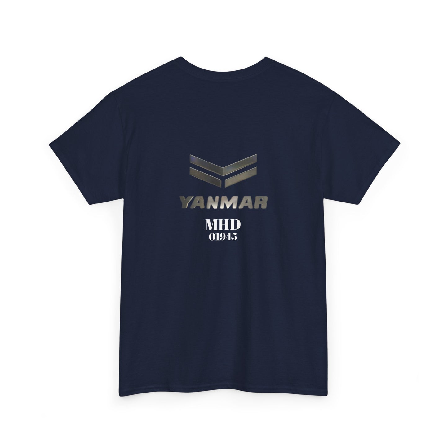 Navy Cloutman Marine Tee - Unisex Heavy Cotton